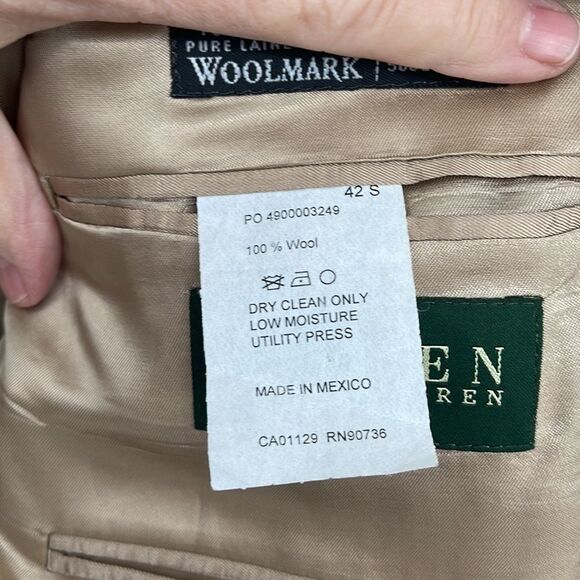 Lauren Ralph Lauren Houndstooth 3 Button Blazer - Picture 10 of 14